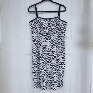 Goth bat dress Halloween retro style Large